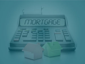 calculator image with options for types of property and payments at UK interest rates